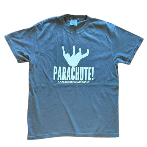 "PARACHUTE!" (Grey) T Shirt